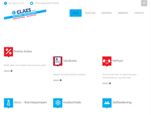 Tablet Screenshot of claeskoeltechniek.be